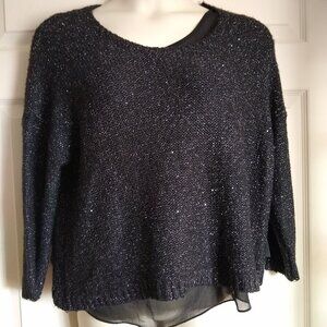 Jennifer Lopez sweater Gilded Glamour black Large